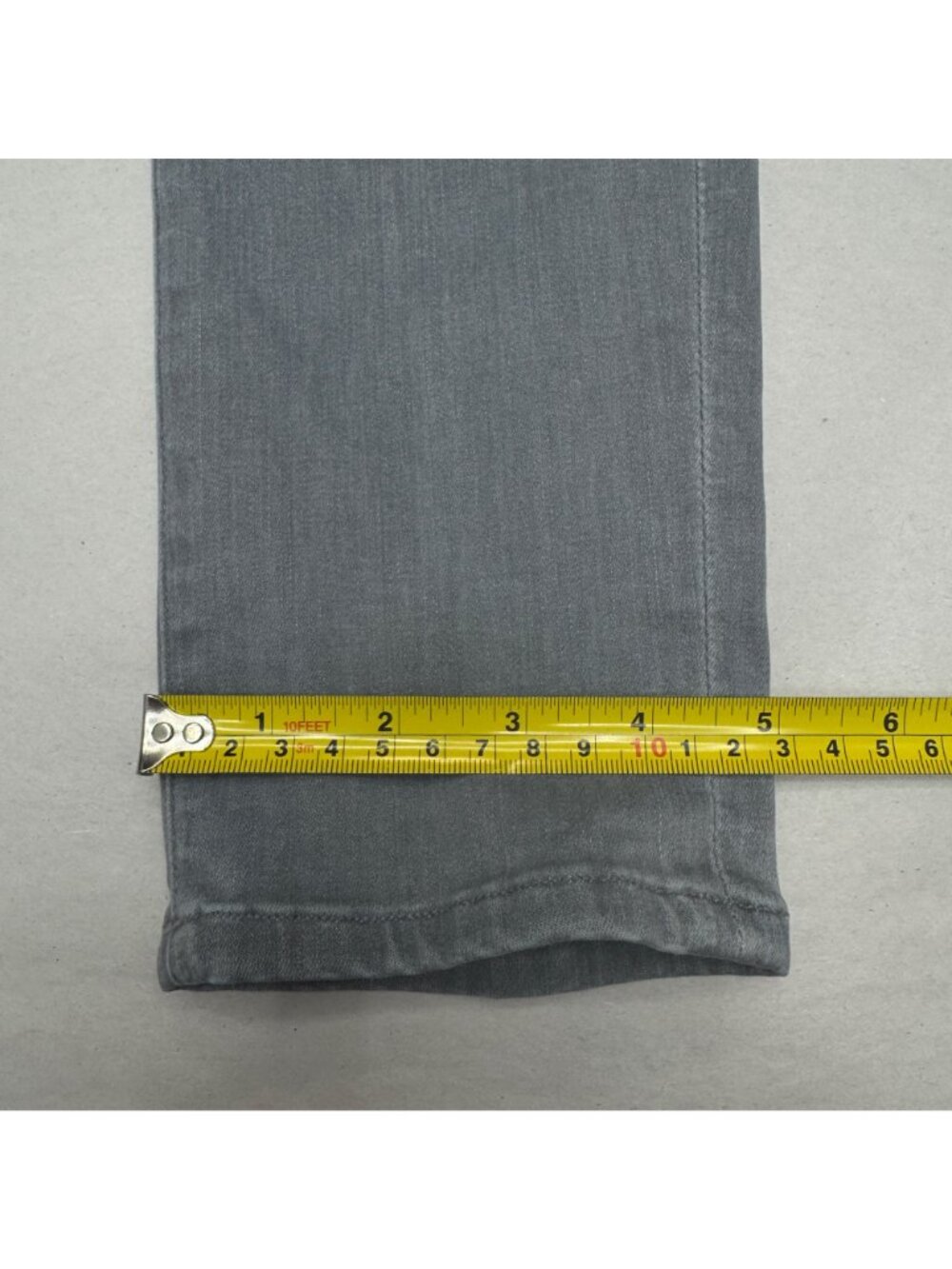 Agolde Los Angeles Premium Denim Pants Womens Gray Slim-Leg Jean USA, Size 27 - Picture 9 of 11